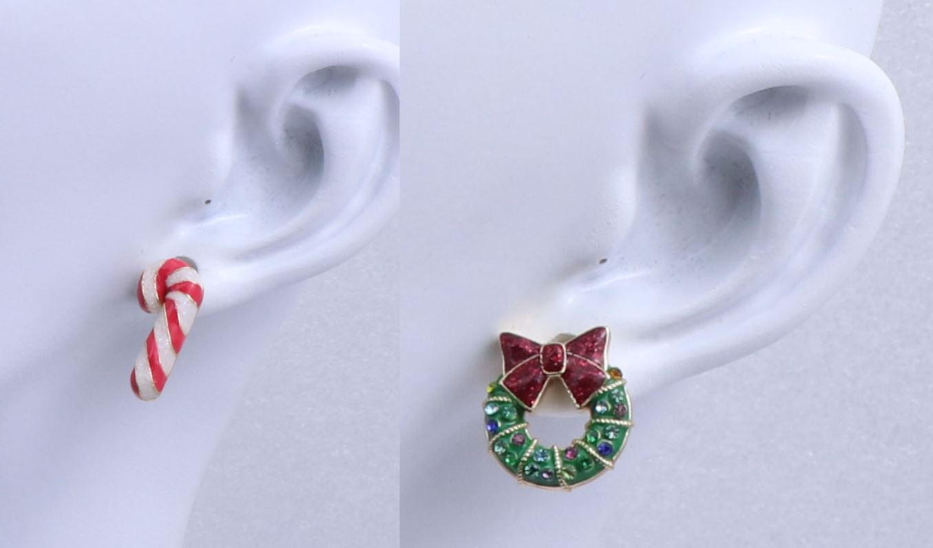 Mint And Mistletoe Earring Set