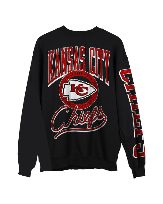 Chiefs Glitter Crewneck