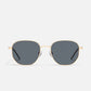 QUAY SUNGLASSES - Big Time - Gold/Smoke