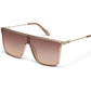 QUAY SUNGLASSES - Nightfall Remixed- Doe Frame / Brown Fawn Lens