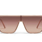 QUAY SUNGLASSES - Nightfall Remixed- Doe Frame / Brown Fawn Lens