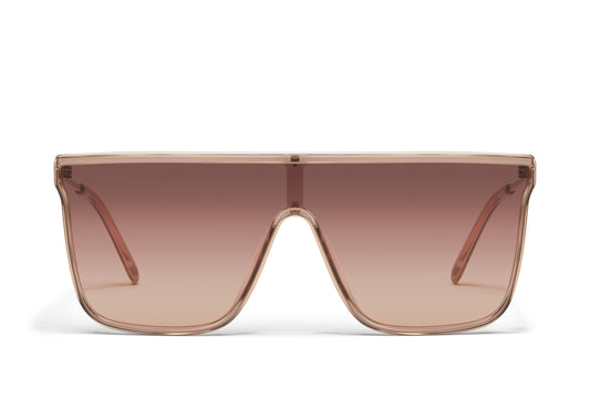 QUAY SUNGLASSES - Nightfall Remixed- Doe Frame / Brown Fawn Lens