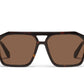 QUAY SUNGLASSES - Soundcheck - Dark Tort Frame / Brown Lens