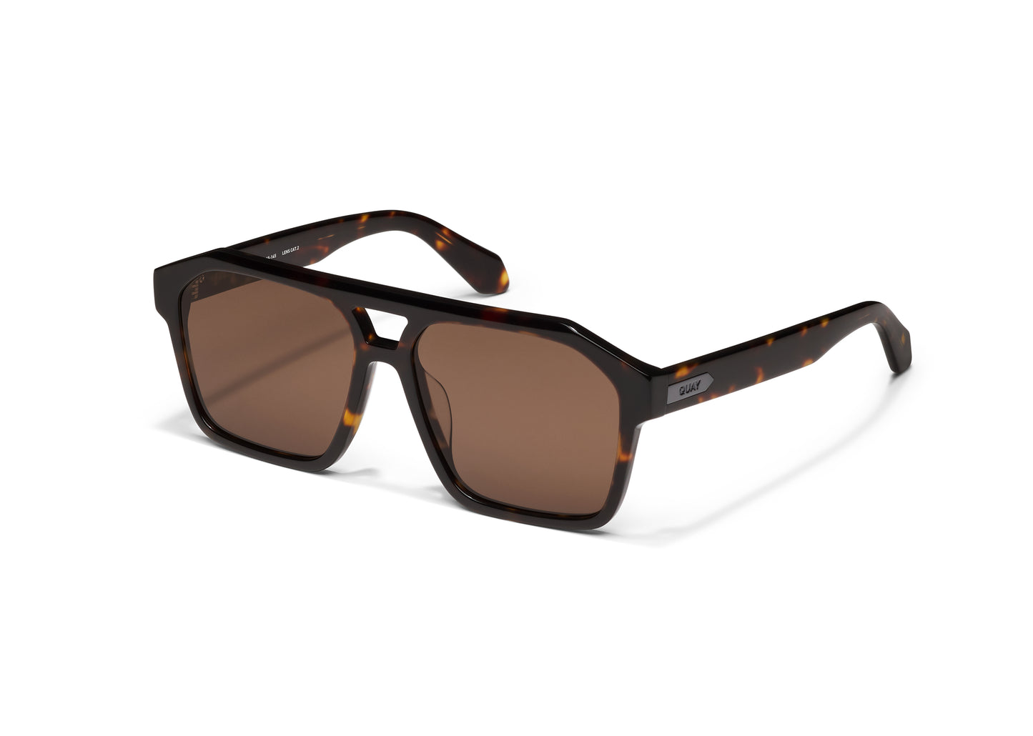 QUAY SUNGLASSES - Soundcheck - Dark Tort Frame / Brown Lens