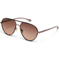 QUAY SUNGLASSES - Say Less - Dark Tort Frame / Brown Fawn Lens