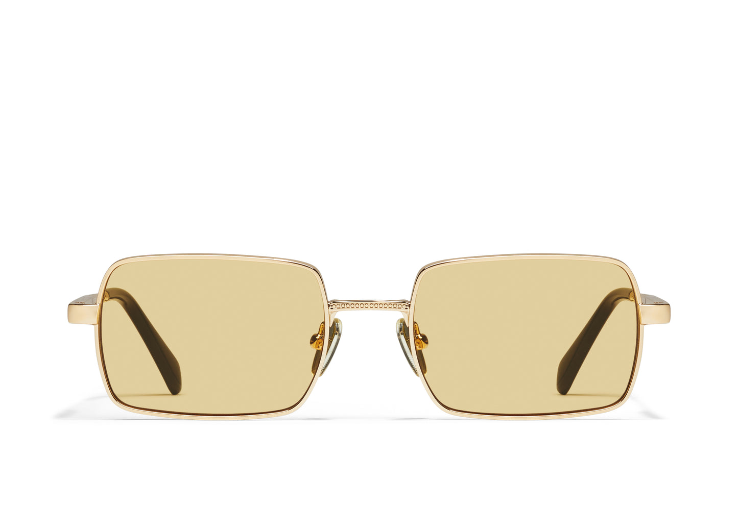 QUAY SUNGLASSES - DND - Gold Frame / Sunflower Lens