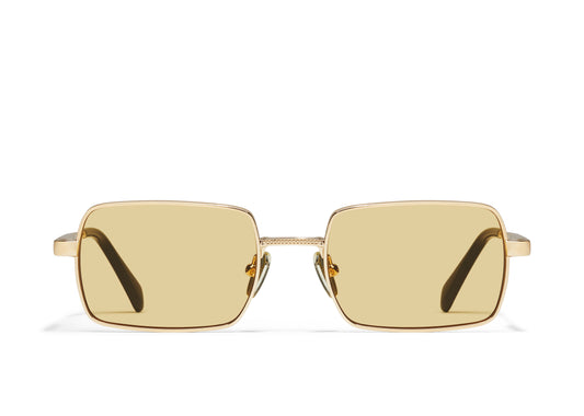 QUAY SUNGLASSES - DND - Gold Frame / Sunflower Lens