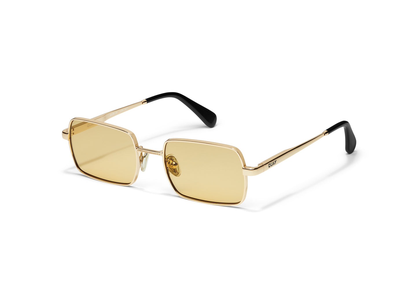 QUAY SUNGLASSES - DND - Gold Frame / Sunflower Lens