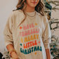 Merry Little Christmas Campus Crew - Luxxe Apparel